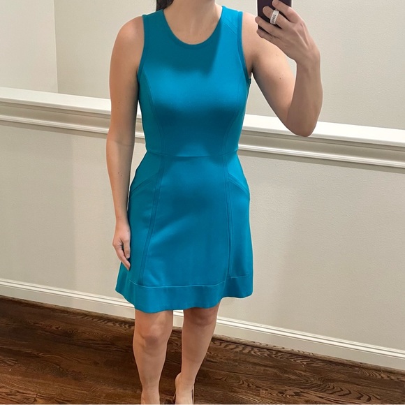 Blue A-line Dress by Cremieux, size 6 - Picture 5 of 8